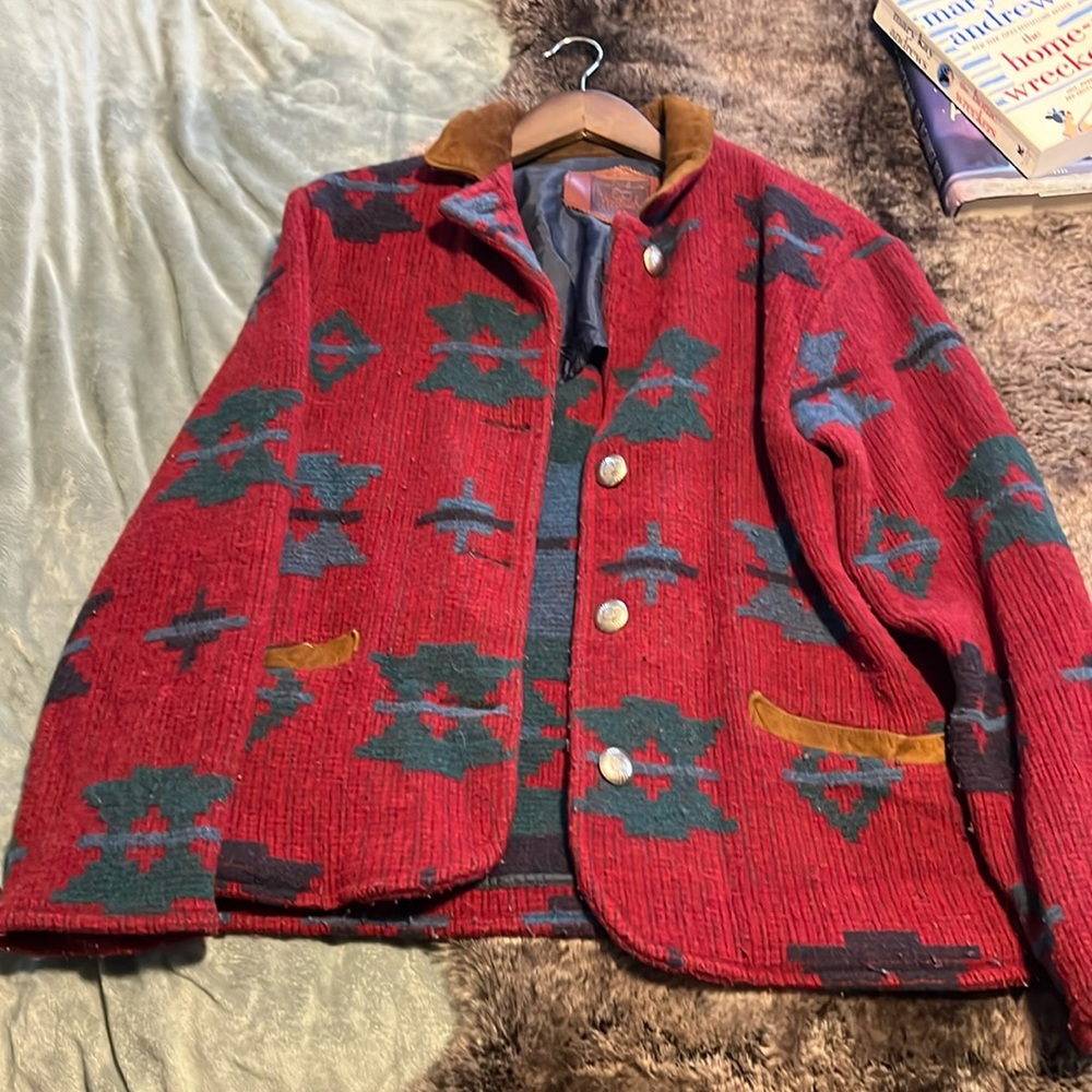 Vintage wool rich woman’s coat